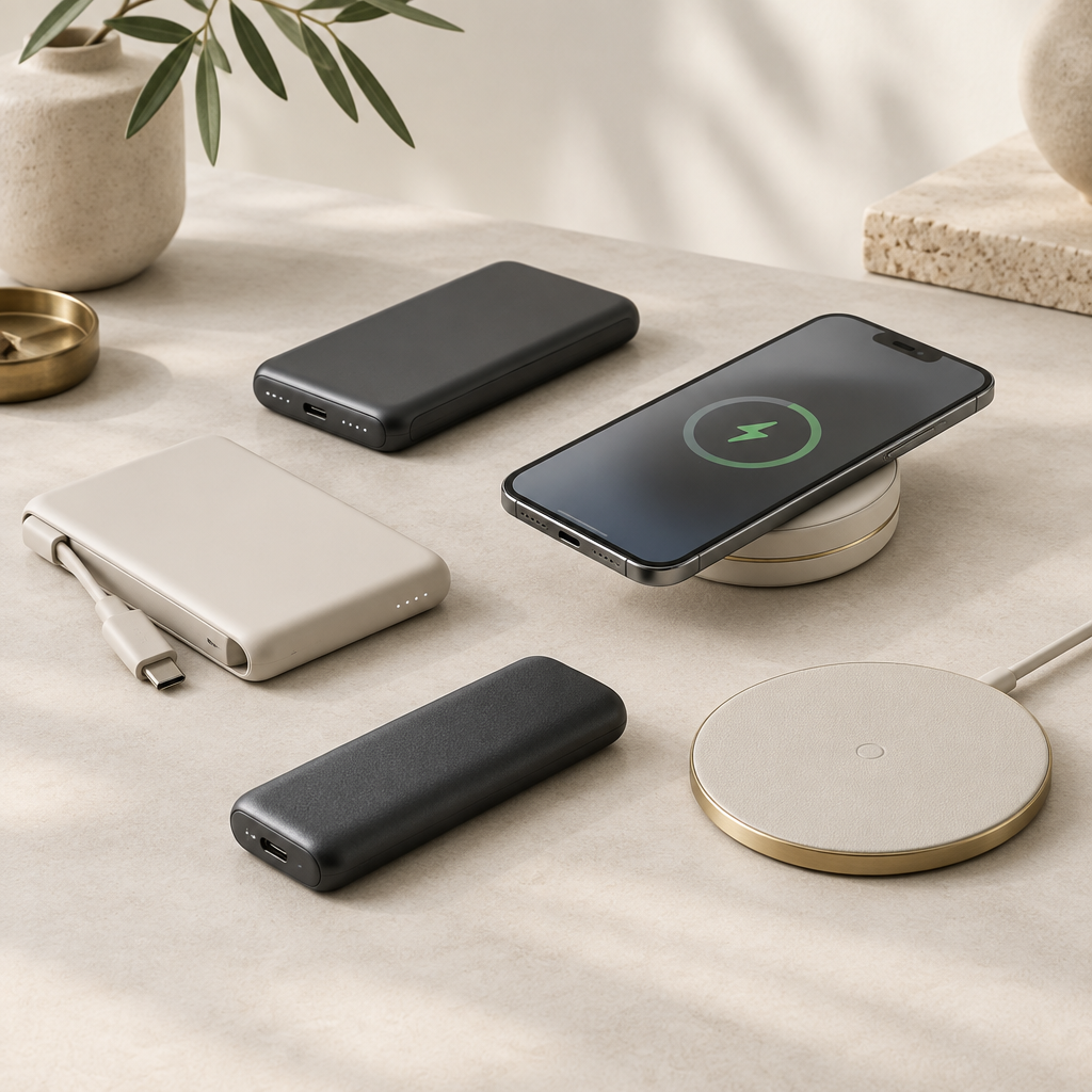 Chargeurs et batteries externes