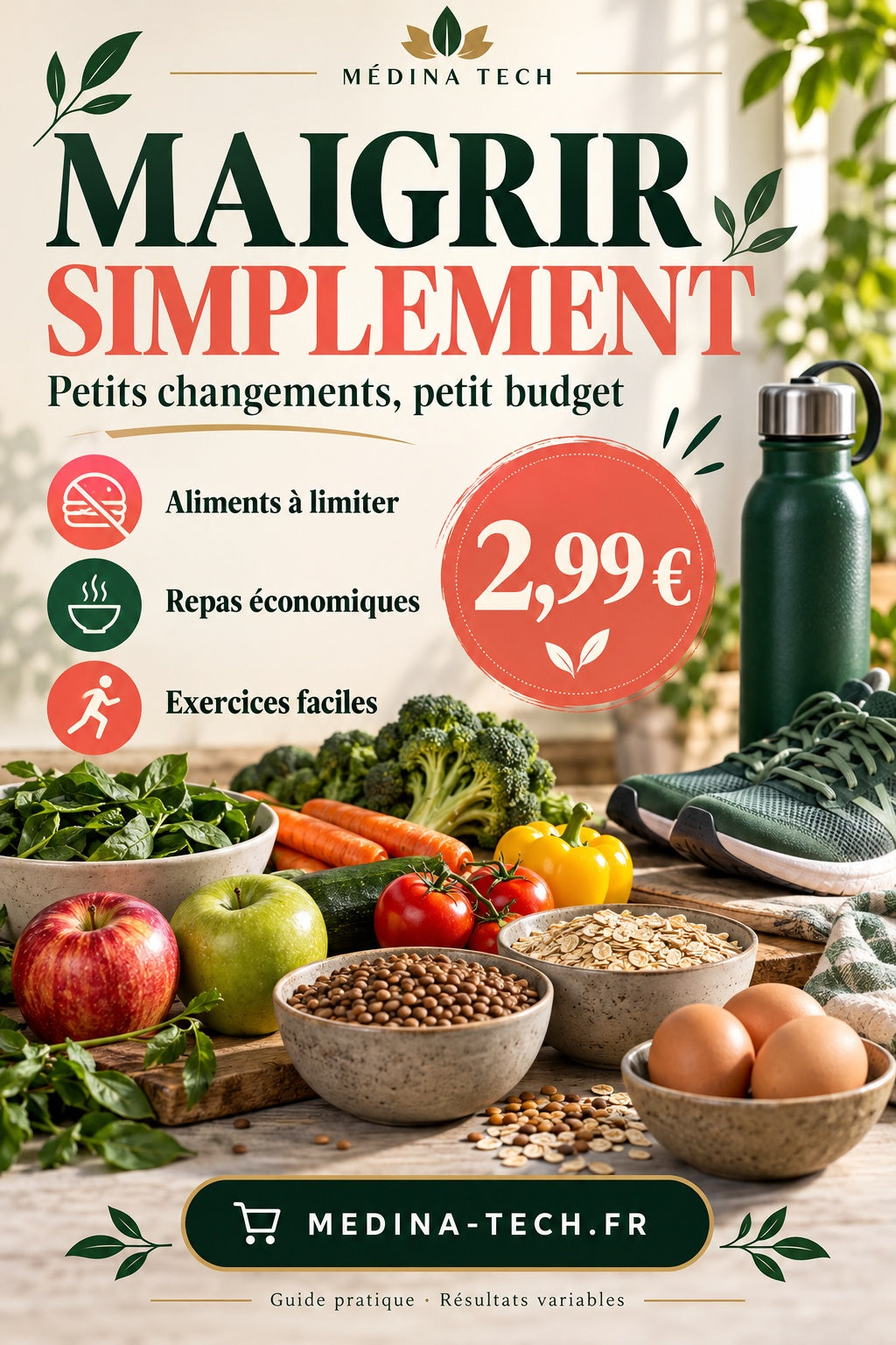Maigrir simplement — Petits changements, petit budget