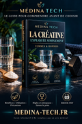 La créatine expliquée simplement — ebook femmes et hommes, Médina TECH