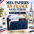 Guide Mes papiers en France sans stress en français, anglais et arabe