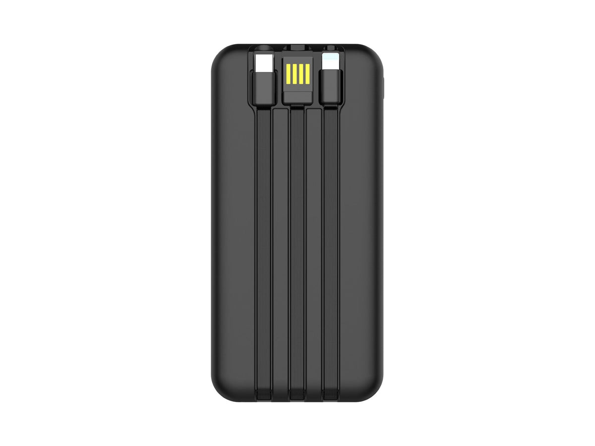 Batterie externe Techancy 22,5 W avec câble intégré