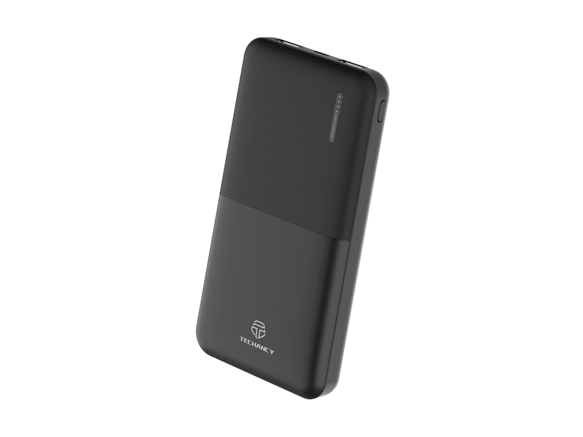 Batterie externe Techancy 10 000 mAh – Charge rapide 2A – Double USB