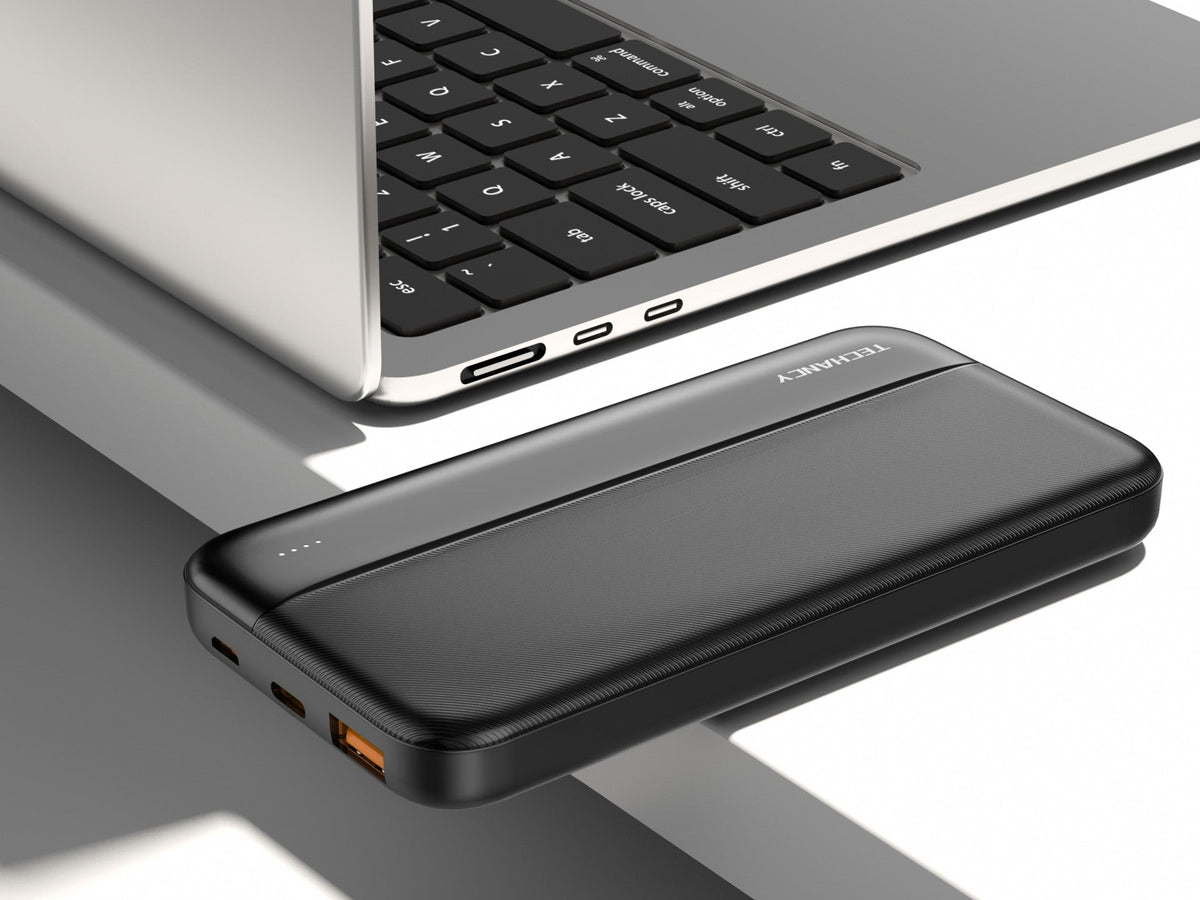 Batterie externe Techancy 10 000 mAh – Charge rapide 20 W PD
